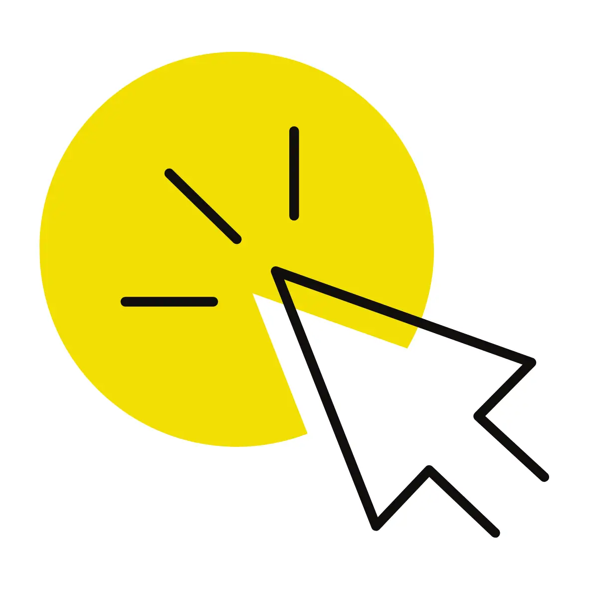 mouse click illustration representing pay-per-click by best freelance digital marketer in thrissur